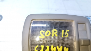 Kia Sorento 10-15 trunk light gray, scratches