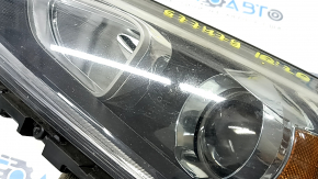 Headlight front left bare Hyundai Ioniq 20-22 HEV, PHEV halogen with cover and fasteners, cobweb, sand