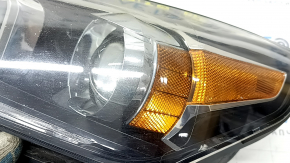 Headlight front left bare Hyundai Ioniq 20-22 HEV, PHEV halogen with cover and fasteners, cobweb, sand