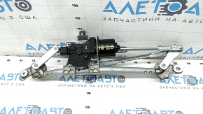 Windscreen wiper trapezoid with motor Hyundai Ioniq 17-22