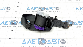 Seat belt rear right Hyundai Ioniq 17-22 black