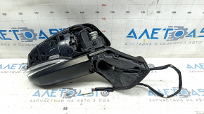 Side mirror right Toyota Highlander 20- 7 pins, turn signal, heated, BSM, no covers, scratches