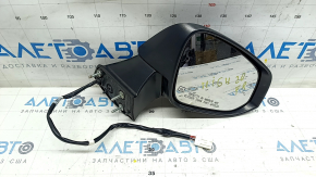 Side mirror right Toyota Highlander 20- 7 pins, turn signal, heated, BSM, no covers, scratches
