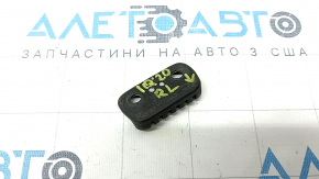 Left tailgate bumper Hyundai Ioniq 17-22 on the body