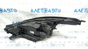 Headlight front right Toyota Highlander 20- LED, without DRL light, broken housing
