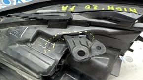 Headlight front right Toyota Highlander 20- LED, without DRL light, broken housing