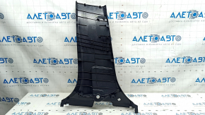 Center pillar trim lower right Toyota Highlander 20- black