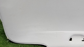 VW Tiguan 09-17 headlining without sunroof, grey, dry-cleanable, dents, fabric peeled off, ceiling light mount peeled off