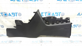 Center console trim side lower left Toyota Highlander 20-22 black