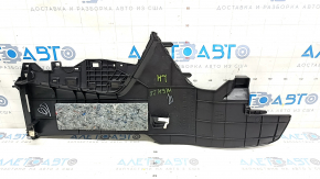 Center console trim side lower left Toyota Highlander 20-22 black