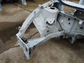 Front right quarter Honda CRV 17-22 on the body, white