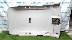 VW Tiguan 09-17 roof lining without sunroof, grey, dry-cleanable, dents, creases, fabric peeling off