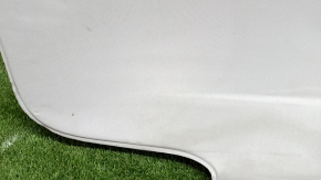 VW Tiguan 09-17 roof lining without sunroof, grey, dry-cleanable, dents, creases, fabric peeling off