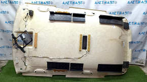 VW Tiguan 09-17 roof lining without sunroof, grey, dry-cleanable, dents, creases, fabric peeling off
