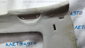 VW Tiguan 09-17 roof lining for panoramic view, grey, for dry cleaning, dents, scratches, fabric peeling off, creased