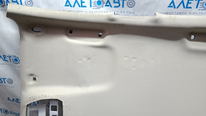 Ford Escape MK3 17-19 headliner, grey, no sunroof, dry-cleanable, dents, creases, trimmed chip