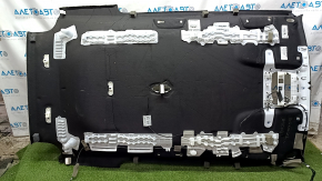 Ford Escape MK3 17-19 headliner, grey, no sunroof, dry-cleanable, dents, creases, trimmed chip