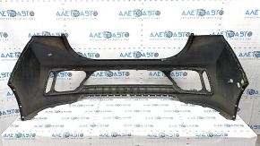 Rear bumper bare Hyundai Ioniq 17-22 without parking sensors, black, scratch