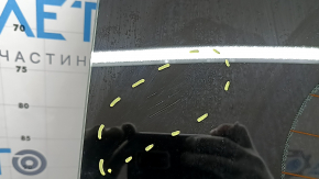 Boot door bare with glass Hyundai Ioniq 17-22 black NKA, scratches on glass