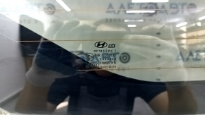 Boot door bare with glass Hyundai Ioniq 17-22 black NKA, scratches on glass