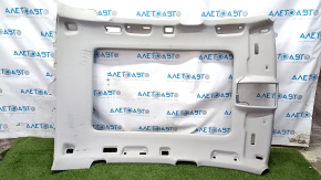 Headlining Audi Q5 8R 09-17 gray, for panoramic, for dry cleaning, creases, dents, torn fastener
