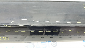 Left door sill trim Hyundai Ioniq 17-22 without mudguard, black, broken fasteners, scratches, dent