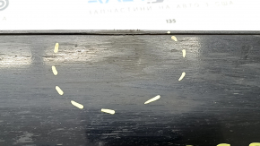 Left door sill trim Hyundai Ioniq 17-22 without mudguard, black, broken fasteners, scratches, dent