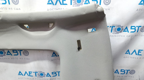 VW Tiguan 09-17 roof lining for panoramic view, grey, creases, dry cleaning, fabric peeling off, dents