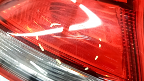 External wing light left Hyundai Ioniq 17-22 halogen with cover, worn