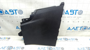 Center console trim side rear left Toyota Highlander 20-22 black