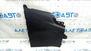 Center console trim side rear right Toyota Highlander 20-22 black