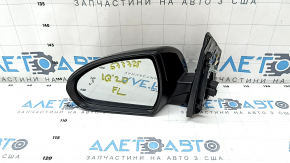 Side mirror left Hyundai Ioniq 17-22 turn signal, heated, BSM, 8 pins, black