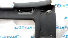 Porsche Cayenne 958 11-14 roof lining for panoramic view, dents, Alcantara, black, fabric peeled off, dry cleanable, burnt