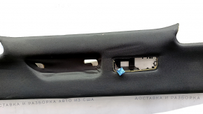 Porsche Cayenne 958 11-14 roof lining for panoramic view, dents, Alcantara, black, fabric peeled off, dry cleanable, burnt