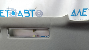 Toyota Highlander 14-16 headlining gray, under the sunroof, creases, torn fabric, creases, dents, dry cleaning, cut chips