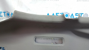 Toyota Highlander 14-16 headlining gray, under the sunroof, creases, torn fabric, creases, dents, dry cleaning, cut chips