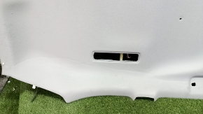 Toyota Highlander 14-16 headlining gray, under the sunroof, creases, torn fabric, creases, dents, dry cleaning, cut chips