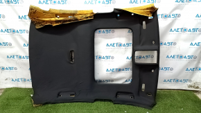 Headlining Audi A3 8V 15-16 black, under the sunroof, fabric peeled off for re-upholstery, dents, for dry cleaning,
