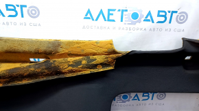 Headlining Audi A3 8V 15-16 black, under the sunroof, fabric peeled off for re-upholstery, dents, for dry cleaning,