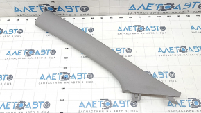 Upper left front pillar trim Hyundai Ioniq 17-22 gray, scratches, plastic turned white
