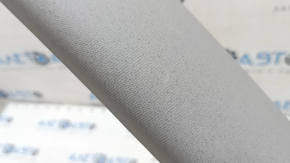 Upper left front pillar trim Hyundai Ioniq 17-22 gray, scratches, plastic turned white