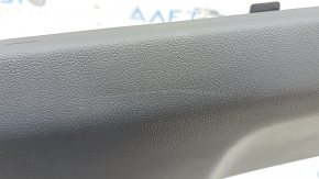 Center pillar trim lower left Hyundai Ioniq 17-22 black, worn