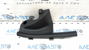 Door sill trim inner rear right Hyundai Ioniq 17-22 black