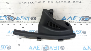 Door sill trim inner rear left Hyundai Ioniq 17-22 black, broken fastening, scratch
