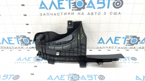 Door sill trim inner rear left Hyundai Ioniq 17-22 black, broken fastening, scratch