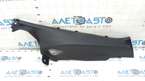 Rear pillar trim lower right Hyundai Ioniq 17-22 black, worn