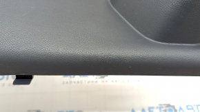Rear pillar trim lower right Hyundai Ioniq 17-22 black, worn