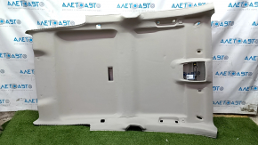 BMW i3 14-20 headlining gray, without sunroof, needs cleaning, fabric swelled, cracks, dents