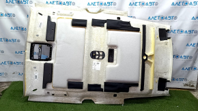 BMW i3 14-20 headlining gray, without sunroof, needs cleaning, fabric swelled, cracks, dents