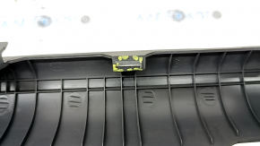 Door sill trim inner front left Hyundai Ioniq 17-22 black, broken fasteners, worn
